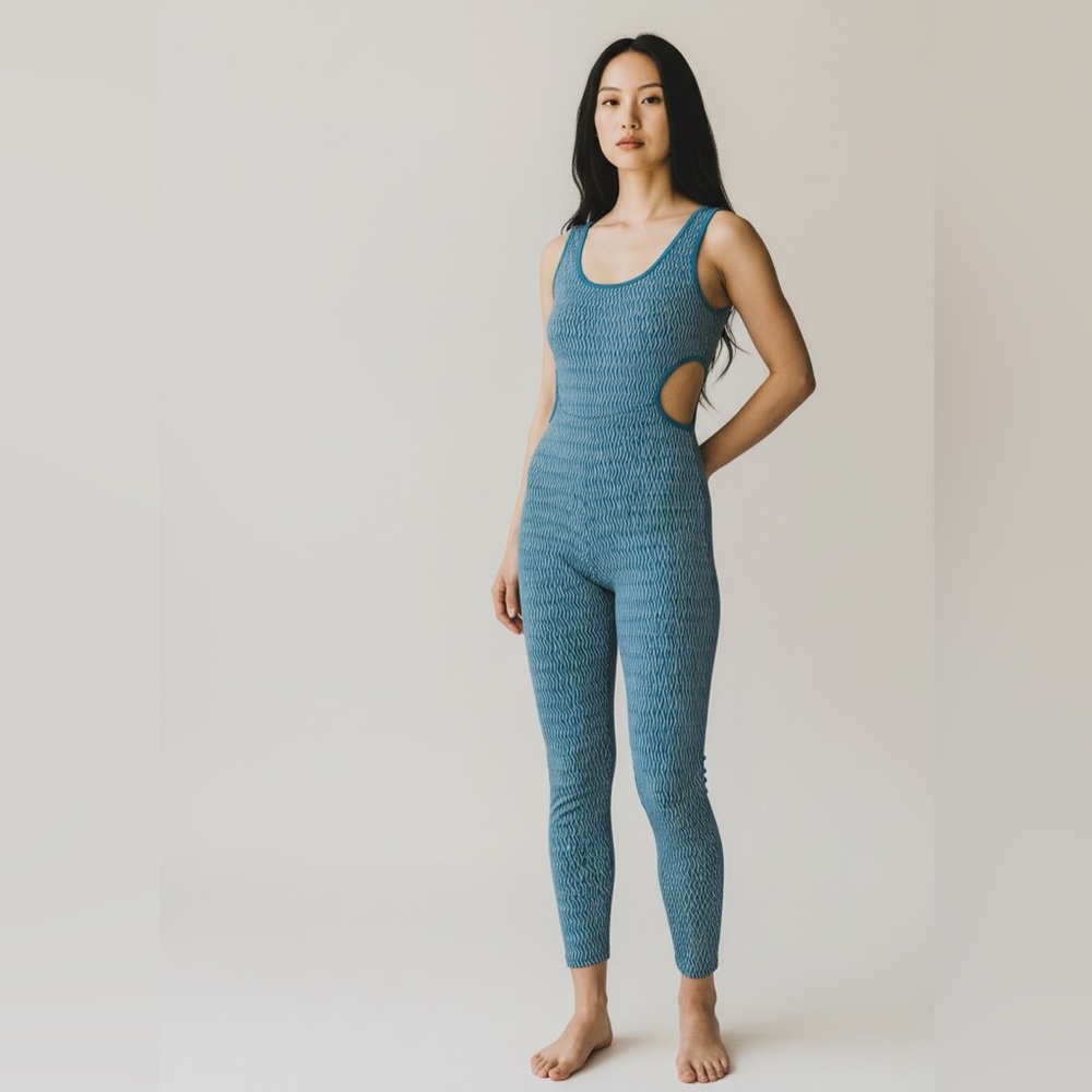 Zara Teal Jumpsuit